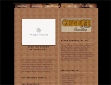 Tablet Screenshot of changeofheartcounseling.com